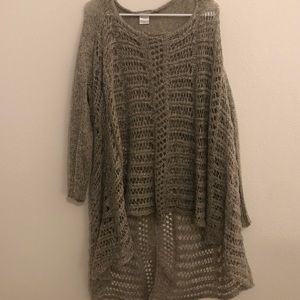 Two fit knit cardigan